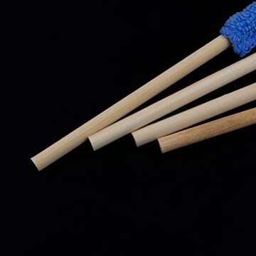 AUEAR 8 Pack Microfiber Cleaning Sticks for Home Car