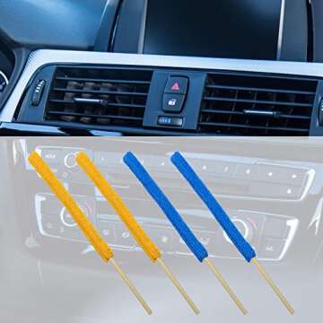 AUEAR 8 Pack Microfiber Cleaning Sticks for Home Car