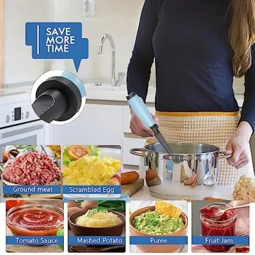 Heat Resistant Nylon Meat Chopper for Delicious Burgers