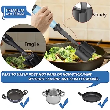 Heat Resistant Nylon Meat Chopper for Delicious Burgers