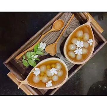 Natural Wooden Spoons and Forks Set for Unforgettable Gifts