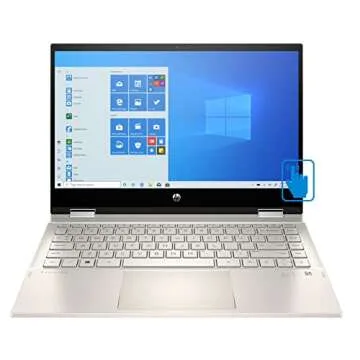 HP Pavilion x360 14 2-in-1 Laptop, 10th Generation Intel Core i5-10210U Processor, 8 GB Ram, 512 GB SSD Storage, 14” Full HD Touch Screen, Windows 10 Home, Backlit Keyboard (14-dh1021nr, 2020)