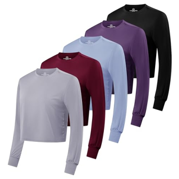 Stylish Women's Quick Dry Crop Tops - Perfect for Yoga, Gym & Casual Wear