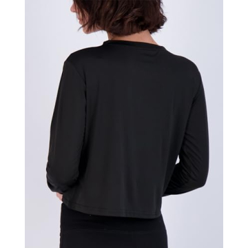 Women's Quick Dry Crop Tops for Yoga Gym Casual Wear