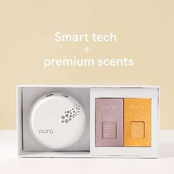Pura Smart Home Fragrance Device Starter Pack (Simply Lavender and Yuzu Citron)