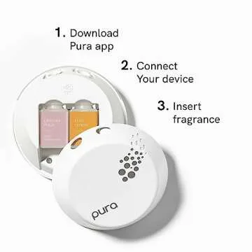 Pura Smart Home Fragrance Device with Lavender and Yuzu Citron