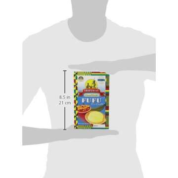 Tropiway Plantain Fufu Flour - Delicious and Gluten-Free 24oz