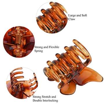 Stylish YISSION Butterfly Hair Clips for Every Occasion