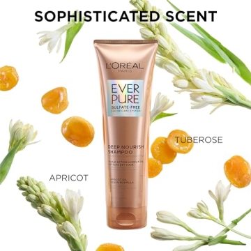 L'Oreal Paris EverPure Dry Hair Conditioner Apricot Oil 8.5 Fl Oz