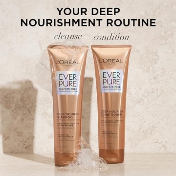 L'Oreal Paris EverPure Dry Hair Conditioner Apricot Oil 8.5 Fl Oz