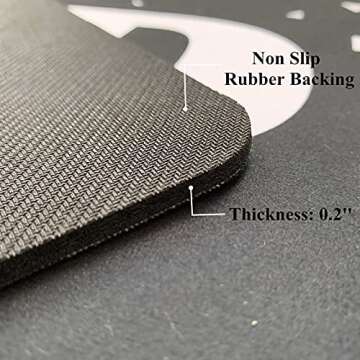 Black and White Laundry Room Rug 20"x59" Non Slip Anti Fatigue Laundry Rug for Laundry Room Mudroom Waterproof Bathroom Rug