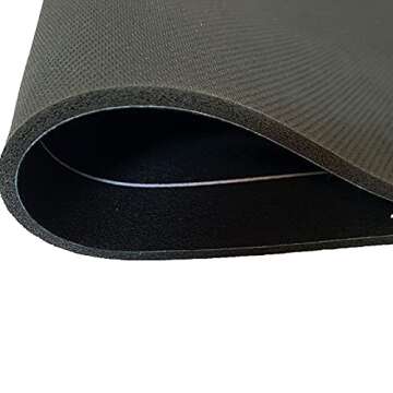 Black and White Laundry Room Rug 20"x59" Non Slip Anti Fatigue Laundry Rug for Laundry Room Mudroom Waterproof Bathroom Rug