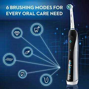 Oral-B Pro 7000 SmartSeries Electric Toothbrush with Bluetooth Connectivity, Black (Packaging May Vary)
