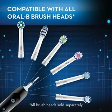 Oral-B Pro 7000 SmartSeries Electric Toothbrush with Bluetooth Connectivity, Black (Packaging May Vary)