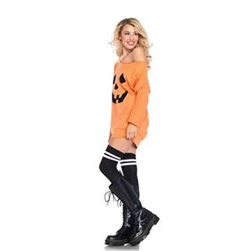 Leg Avenue Casual Jersey Pumpkin Dress for Halloween