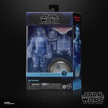 STAR WARS The Black Series Holocomm Collection Axe Woves, Collectible 6-Inch Action Figure with Ligh...
