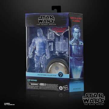 STAR WARS Axe Woves Collectible Figure with Light-Up Holopuck
