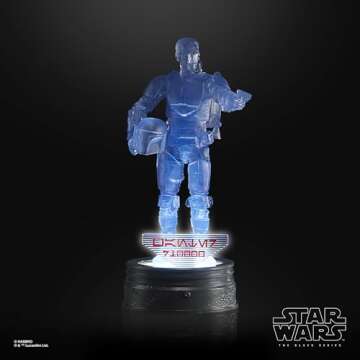 STAR WARS Axe Woves Collectible Figure with Light-Up Holopuck