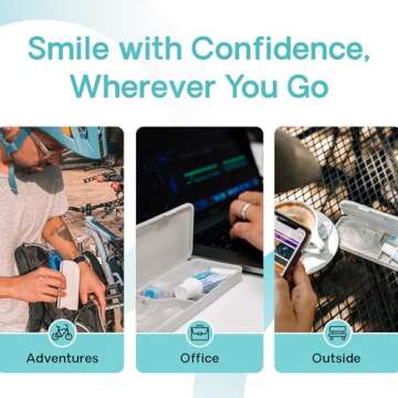 Capsule Dental Retainer Travel Case for Aligners & Mouthguards