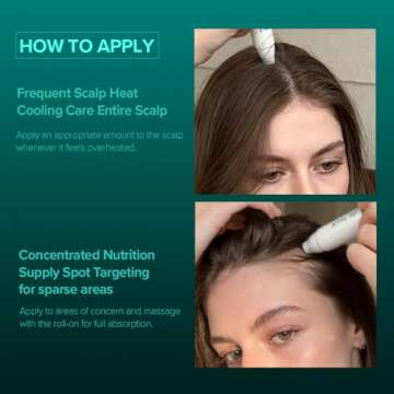 ViveLab Scalp&Hair Serum for Thinning Hair, 15ml–Clinically Tested,Nourishing Formula with Biotin,peptide. Promotes Healthy Scalp&Fuller-Looking Hair