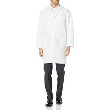 VOGRYE Unisex Lab Coat - Professional White XXS