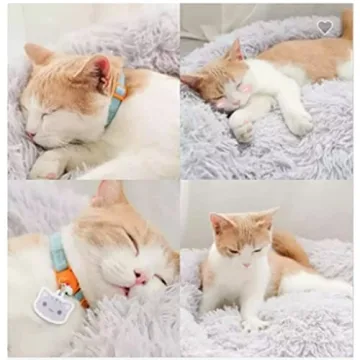 Cozy Cat Bed 20 Inch for Small Dogs and Cats Washable