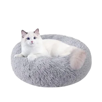 Cozy Cat Bed 20 Inch for Small Dogs and Cats Washable