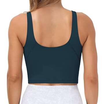 Women's Longline Sports Bra for Ultimate Comfort and Support