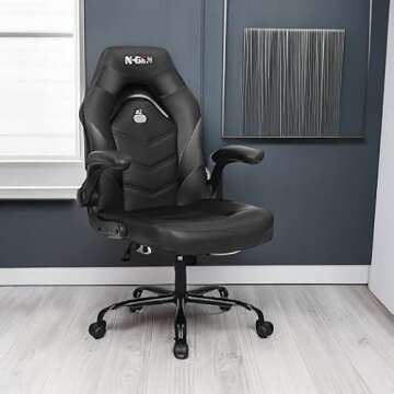 Ergonomic N-GEN Gaming Chair for Home Office Comfort