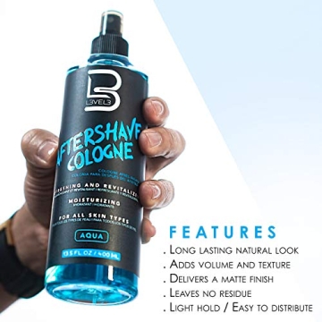 L3 Level 3 Aftershave Cologne: Refreshing & Moisturizing Spray