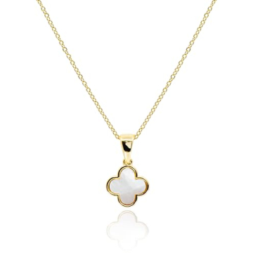 MUSEQVE Four Leaf Clover Necklace for Women