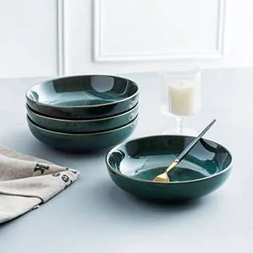 UNICASA 26 oz Ceramic Bowls Set - Stylish & Durable Dining