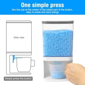 Conworld Scent Booster Beads Dispenser, Wall-Mounted for Laundry Beads, Laundry Room Organization, for Scent Booster, Laundry Beans