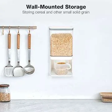 Conworld Scent Booster Beads Dispenser, Wall-Mounted for Laundry Beads, Laundry Room Organization, for Scent Booster, Laundry Beans