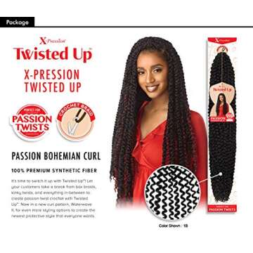 Outre Crochet Braids Twisted Up Passion Bohemian Curl