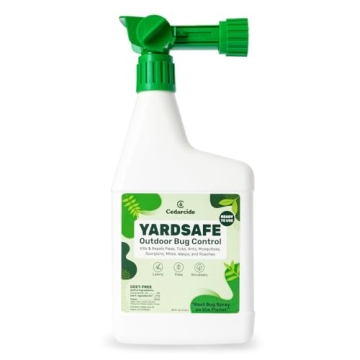 Cedarcide YardSafe - Pet and Family Safe Bug Repellent with Natural Oils