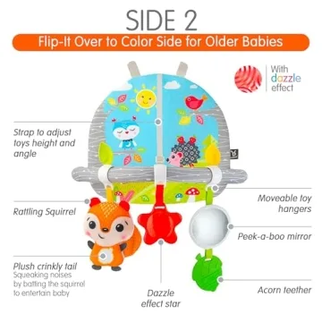 Benbat Car Seat Toy for Infants - Engaging and Safe