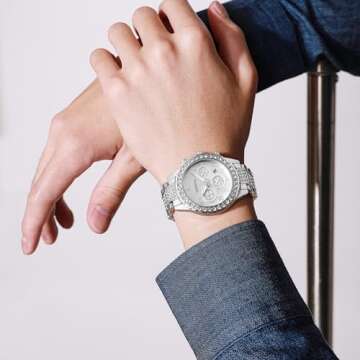 Elegant FANMIS Crystal Diamond Unisex Watch for All Occasions