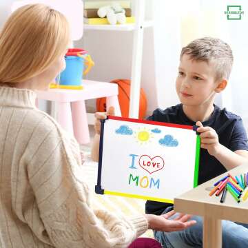 Magnetic Dry Erase Board for Kids - ScribbleDo 9"x12"