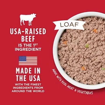 Healthy Wet Dog Food for Picky Eaters Beef Flavor