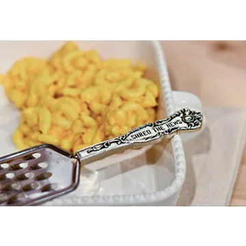 Mud Pie Macaroni and Cheese Baker and Cheese Grater Serving Set