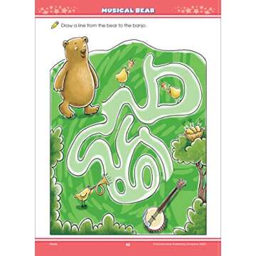 School Zone - Fun and Games Preschool Activity Workbook - 320 Pages, Ages 3 and Up, Colors, Shapes, Alphabet, Numbers, and More (School Zone Big Workbook Series)