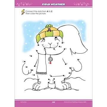 School Zone - Fun and Games Preschool Activity Workbook - 320 Pages, Ages 3 and Up, Colors, Shapes, Alphabet, Numbers, and More (School Zone Big Workbook Series)