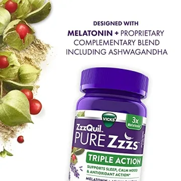 ZzzQuil PURE Zzzs Triple Action Gummies for Deep Sleep