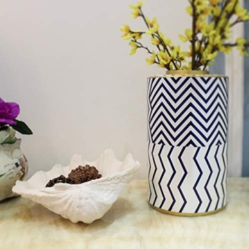 ALIWINER Seashell Decorative Bowl for Nautical Home Decor