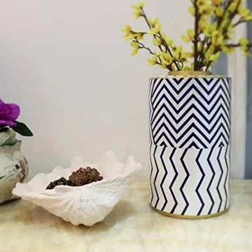 ALIWINER Seashell Decorative Bowl for Nautical Home Decor