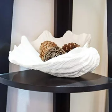 ALIWINER Seashell Decorative Bowl for Nautical Home Decor