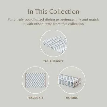 Hand-Blocked Cotton Napkins for Elegant Dining