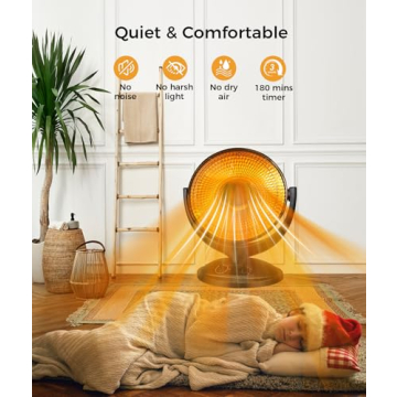 Efficient Joy Pebble Space Heater for Home and Office