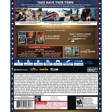 Far Cry 5 Steelbook Gold Edition for PlayStation 4